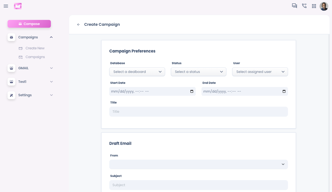 halos email campaign